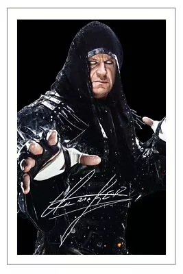 THE UNDERTAKER Signed Autograph 6X4 PHOTO Gift Signature Print WWE WRESTLING  • £3.49