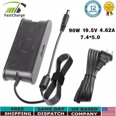 AC Adapter Charger Power Supply For Dell Laptop PA10 PA-12 19.5V 4.62A 90W NEW • $11.99