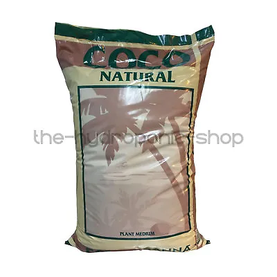 £19.95 • Buy Canna Coco Natural 10-25-50 Litre Growing Medium Bag Hydroponics
