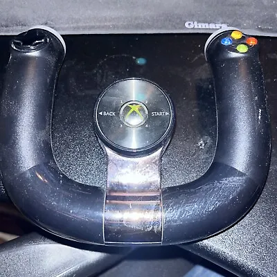 Xbox 360 Microsoft Wireless Speed Wheel Racing Controller - Model 1470 Tested  • $10