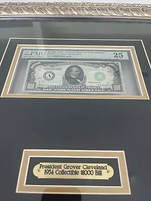 1000 Dollar Bill One Thousand Federal Currency Reserve Note $ Frn Museum Pmg Art • $4700