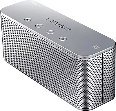 Samsung Original Level Box Slim Bluetooth NFC Pairing Audio Speaker - Silver-New • £79.98