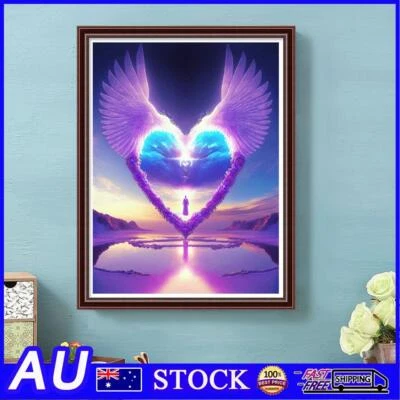 $10.98 • Buy 5D DIY Full Round Drill Diamond Painting Beach Love Kit Art Home Decor (NH2840)