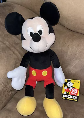 MICKEY MOUSE Disney 90 Years Kohls Cares 14  Plush Stuffed Toy NEW TAG • $9.99