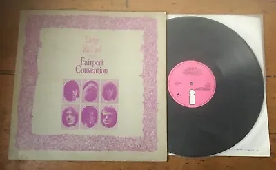 FAIRPORT CONVENTION LIEGE LIEF LP 1969 UK ISLAND PiNK A1B1 PLEASE READ CAREFULLY • £75