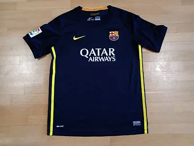 2013/14 FC Barcelona Football Shirt Nike Size 'XL Youth For 170 Cm' Third Jersey • $35