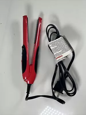 Travelon Mini Travel Ceramic Plate Hair Straightener Flat Iron 1” - Small 6.5” • $10