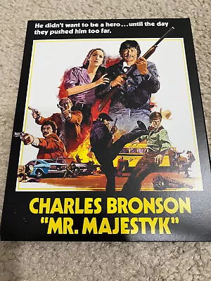 Mr. Majestyk Blu-ray Slip Cover Case Only No Disc Bronson Elmore Leonard Kino • $10