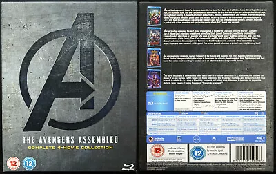 The Avengers Assembled (Blu-ray Boxset) 2019 Marvel - Excellent • £3.99
