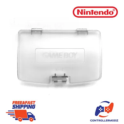 Nintendo Gameboy Color GBC Game Boy Colour Replacement Battery Cover - Clear • £2.99