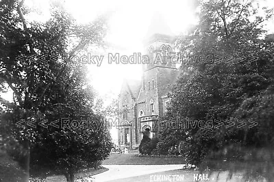 Agf-87 Eckington Hall Derbyshire 1900's. Photo • £3.35