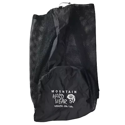 $66.30 • Buy Mountain Hardwear Mesh Duffle Bag - Laundry, Sleeping Bag, Storage, Black, LARGE