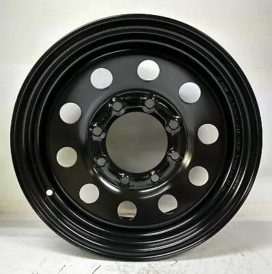 16  Inch  8 Lug  Black  Cargo  Car Hauler  Trailer Wheel  Rim  4400 HD 16865BM • $89