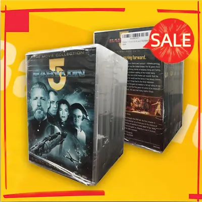 $54.05 • Buy Babylon 5 Complete Series Season 1-5 + 5 Movie DVD Box Set New Sealed Collection