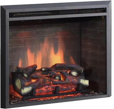 MHS Ventless Propane Gas Fireplace Burner/Log Kit Combo Yellow Flame Hickory New • $399.99