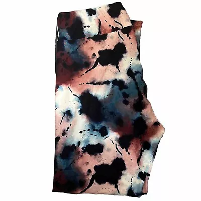 LuLaRoe TC2 Paint Splash Multi Color Leggings NEW • $24.99