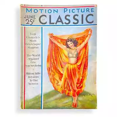Motion Picture Classic Magazine Cinema Movie June 1930 Lillian Roth Lon Chaney • $36