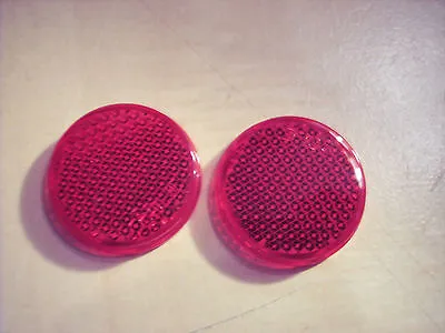 Red Mini Bike Reflectors 1-1/4  • $9
