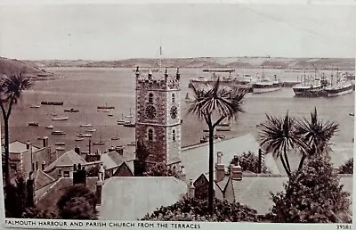 Falmouth Harbour And Parish Church Postcard  • £2.95