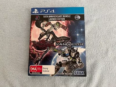 Bayonetta & Vanquish 10th Anniversary Launch Edition (Playstation 4) PS4 AUS PAL • $39.99