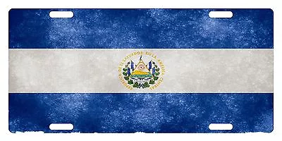 EL SALVADOR Flag Custom License Plate Salvadoran Emblem  Version # 7 • $13.57