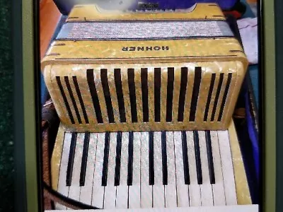 Vintage Hohner Accordion Used Untested  • $130