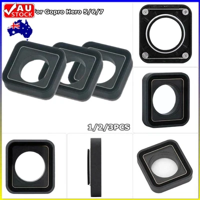 $14.88 • Buy 1/2/3PCS Replacement Protective Lens Glass Cover For Gopro Hero 5/6/7 Black