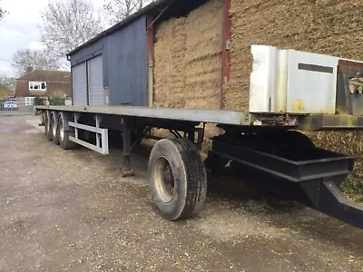 Agriculture Farming Flatbed Tractor Bale Trailer • £200