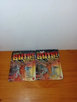 Guts! Laser Fighters Figures (1986) Mattel Figure Set • $33.15