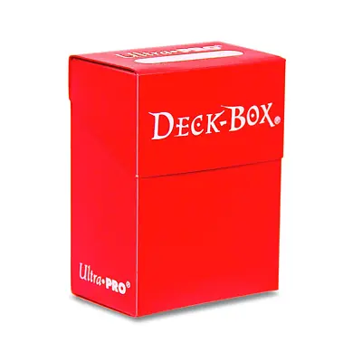 Ultra Pro 80 Card Deck Box - Red • $7.49