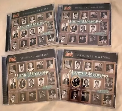 MY MUSIC MAGIC MOMENTS CDs 131 SONGS VOLUMES 1 2 3 4 5 & 6 ORIGINAL MASTERS NEW • $16.50