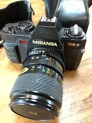 Miranda MS-3 35mm SLR Film Camera With 28-70mm Zoom Lens  • £12