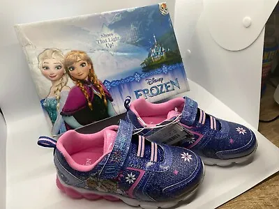 Zapatillas De Deporte Iluminadas Frozen Disney Para Niñas Pequeñas ACI • $15