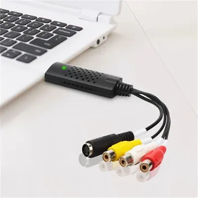 USB 2.0 Audio Video VHS VCR To DVD Converter Capture Card Adapter Digital FoA:-o • $5.42