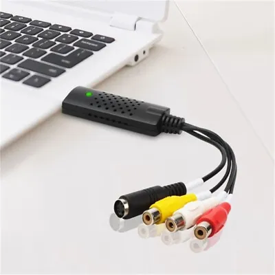 USB 2.0 Audio Video VHS VCR To DVD Converter Capture Card Adapter Digital For_ji • $5.36