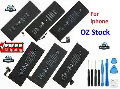 Replacement OEM Battery For Iphone 4 4S 5 5S 6 6S 6S+ 0 Cycle Li-ion Tool Kits • $10.90