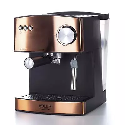 Coffee Machine Maker Electric Espresso Cappuccino Hot Milk Modern 850W Barista • £89.59