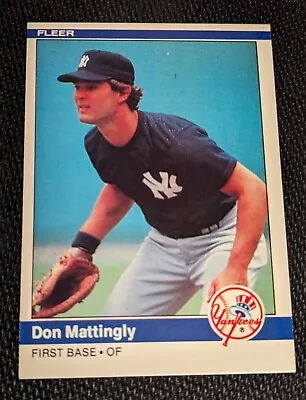 1984 Fleer Baseball- #131 Don Mattingly (RC) New York Yankees • $7.99