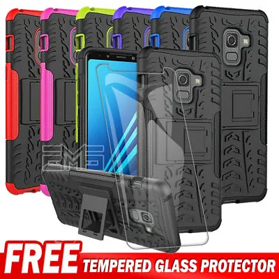 $9.99 • Buy For Samsung Galaxy J2 Pro A8 2018 Shockproof Heavy Duty Case Cover