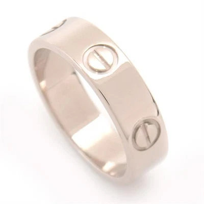 Cartier Love Ring 55 WHITE GOLD 750WG #160 • £680.61
