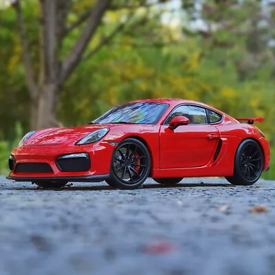 1/18 Schuco Porsche CAYMAN GT4 / Targa GTS Diecast Model Toys Cars Gifts Red • $142.85