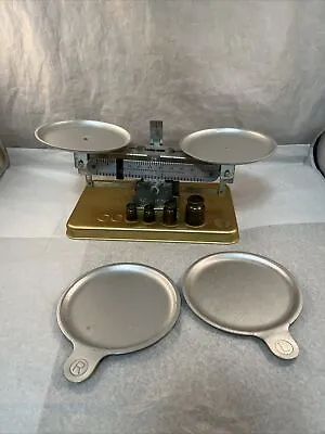 Pelouze Laboratory Scale With Avoirdupois And Metric Weights • $21.99