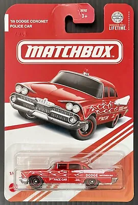 Matchbox 2024 Usa Target Exclusive - '59 Dodge Coronet Police Car #1/6 - Red Edt • $24.75