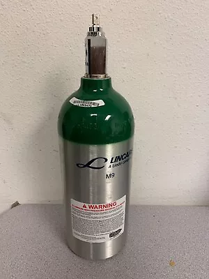 ONE EMPTY Medical OXYGEN TANKS LINCARE SIZE M9 NEW • $50.45