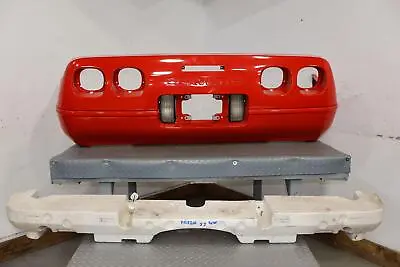 91-96 Chevy C4 Corvette Bare Rear Bumper W/ Impact Foam Torch Red 70U No Lights • $350