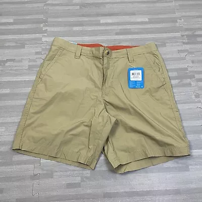 Columbia Washed Out Chino Shorts Men's Size 34x 8 Outdoor Khaki Beige AM4471 $45 • $29.98