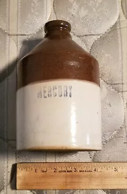Antique Apothecary Mercury Crock EMPTY • $49.99