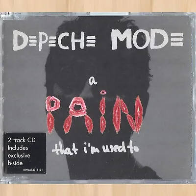 DEPECHE MODE A Pain That I'm Used To CD SINGLE Newborn                      0404 • $27.99