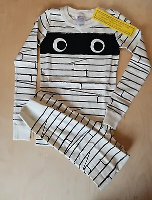 Nwot Hanna Andersson Halloween Mischievous Mummy Long John Pajamas 120 6 7 • $34.99