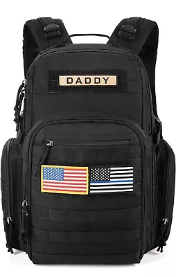 MIRACOL Diaper Bag For Dad Military Diaper Bag Backpack Multifunction... • $70.98